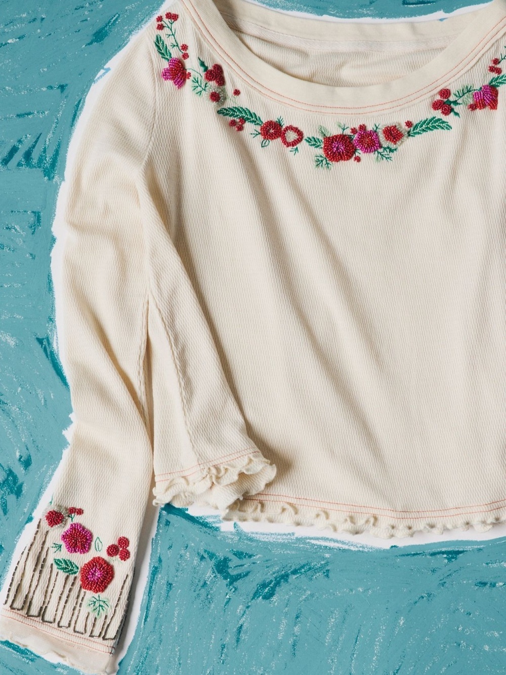 NWT Free People Carter Long Sleeve in Tea